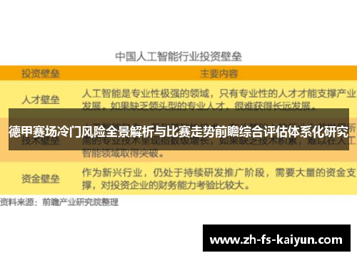 德甲赛场冷门风险全景解析与比赛走势前瞻综合评估体系化研究