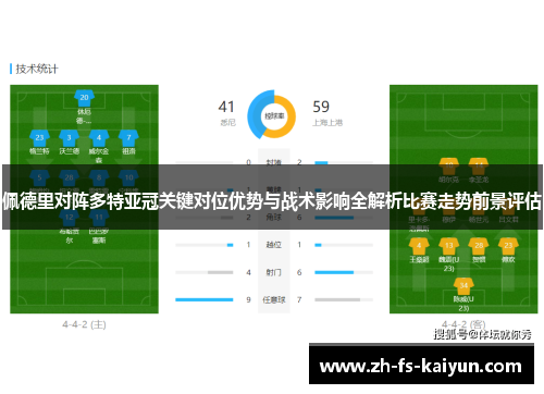 佩德里对阵多特亚冠关键对位优势与战术影响全解析比赛走势前景评估